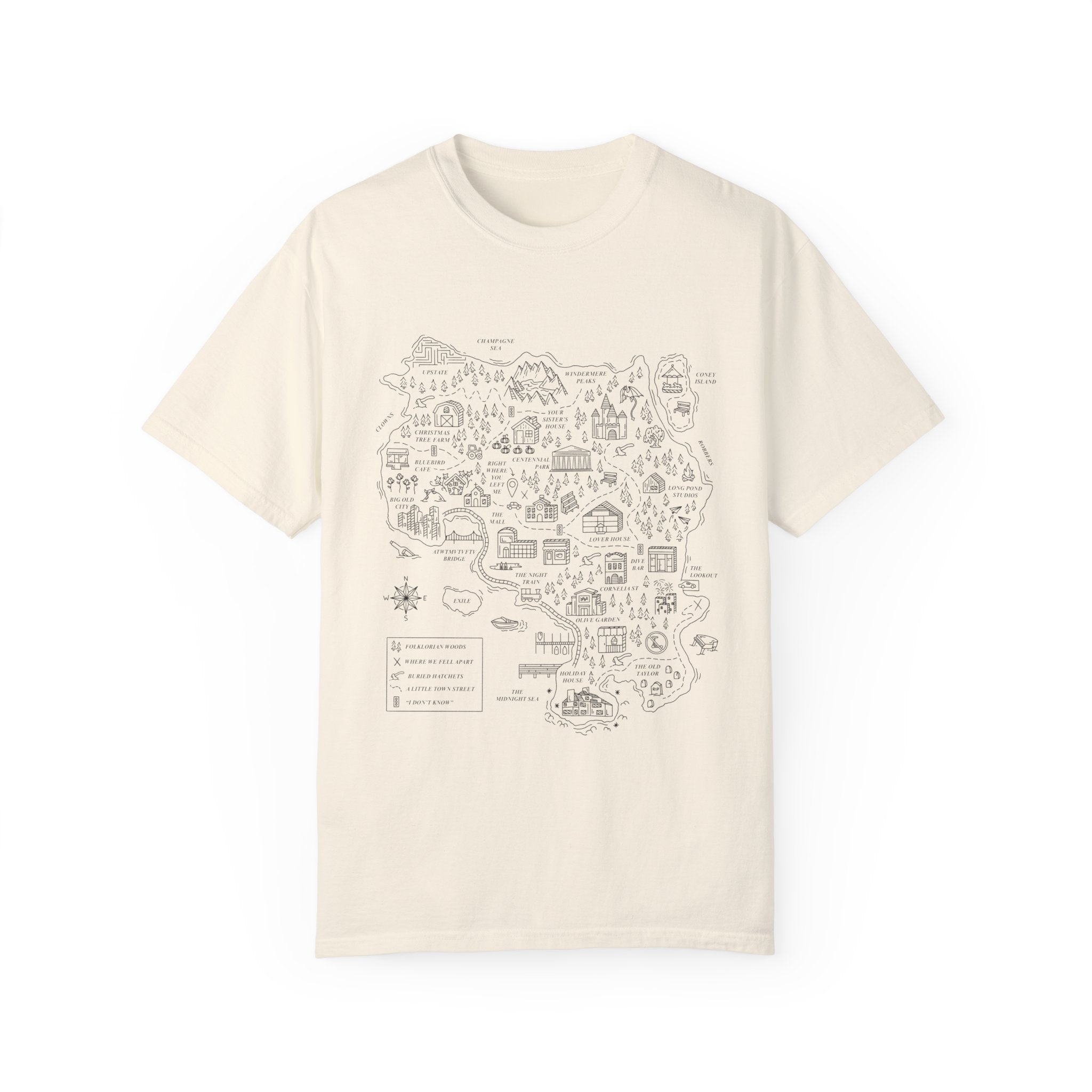 Fantasy Map T-Shirt – ekelleydesign