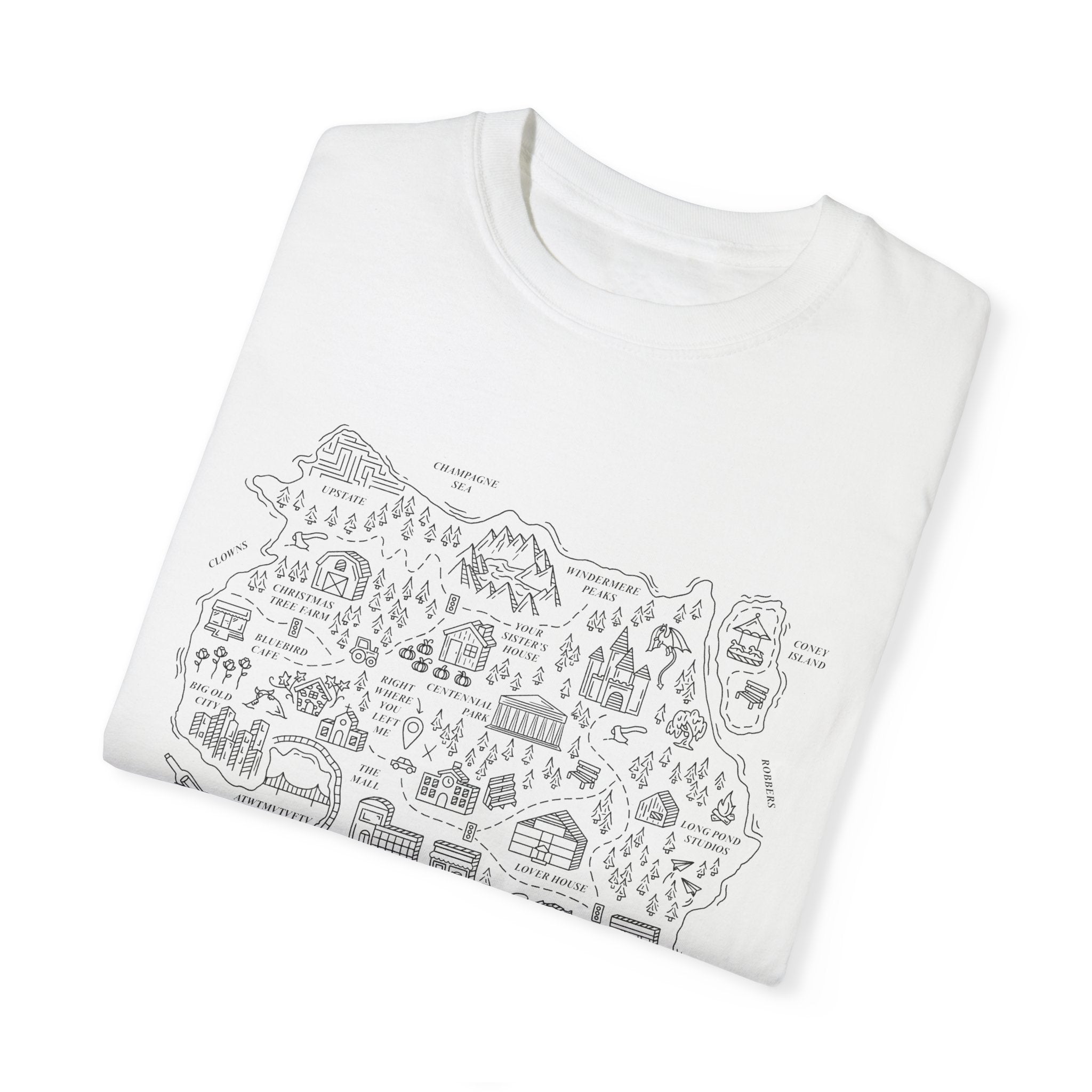 Fantasy Map T-Shirt – ekelleydesign
